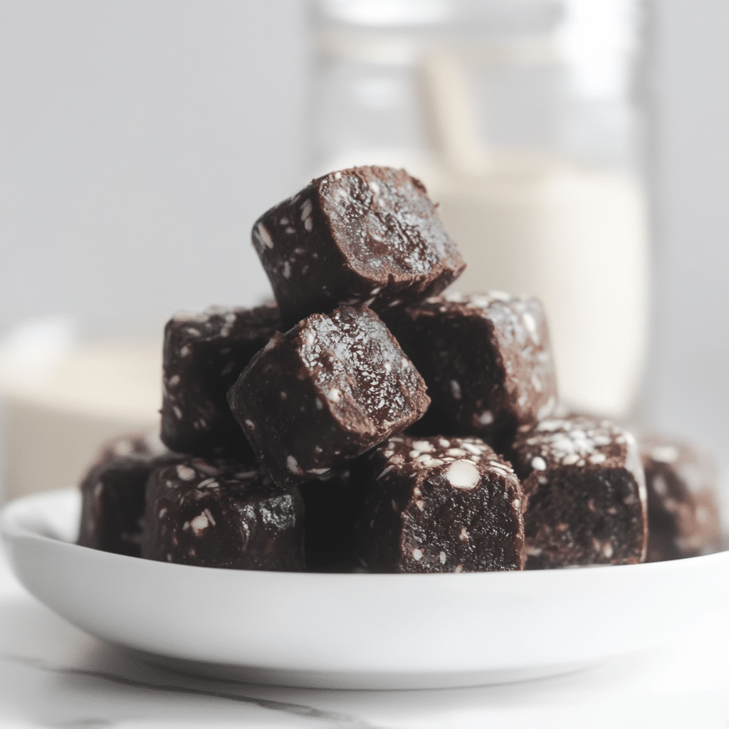 chocolate tahini bites