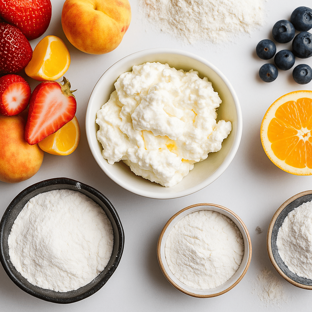 fruit and ricotta cake ingredients