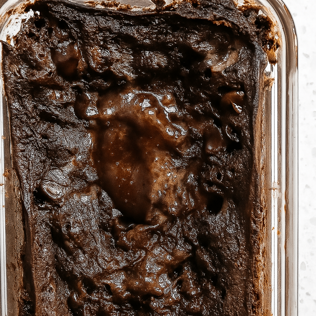 Cottage cheese lava cake batter ready
