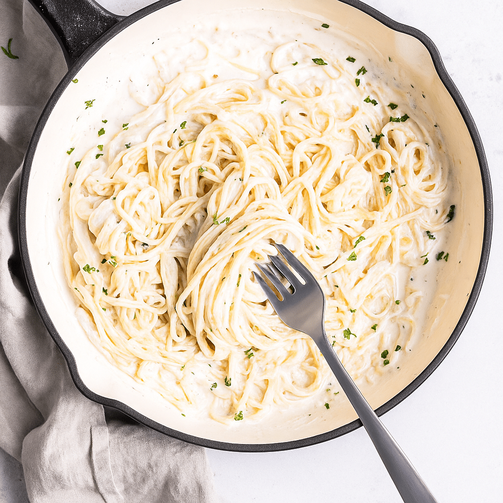 Cottage cheese pasta sauce